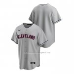 Camiseta Beisbol Hombre Cleveland Indians 2020 Road Replica Gris Camiseta Beisbol Hombre Cleveland Indians 2020 Road Replica Gris