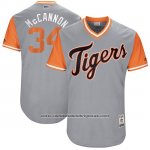 Camiseta Beisbol Hombre Detroit Tigers 2017 Little League World Series James Mccann Gris Camiseta Beisbol Hombre Detroit Tigers 2017 Little League World Series James Mccann Gris