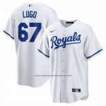 Camiseta Beisbol Hombre Kansas City Royals Seth Lugo Primera Replica Blanco
