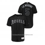 Camiseta Beisbol Hombre Los Angeles Angels Albert Pujols 2019 Players Weekend Autentico Negro Camiseta Beisbol Hombre Los Angeles Angels Albert Pujols 2019 Players Weekend Autentico Negro