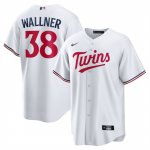 Camiseta Beisbol Hombre Minnesota Twins Matt Wallner Primera Replica Blanco