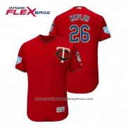 Camiseta Beisbol Hombre Minnesota Twins Max Kepler Flex Base Entrenamiento de Primavera 2019 Rojo