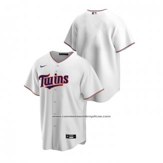 Camiseta Beisbol Hombre Minnesota Twins Replica Primera Blanco