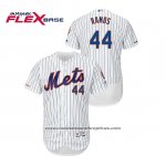 Camiseta Beisbol Hombre New York Mets A.j. Ramos 150th Aniversario Patch Autentico Flex Base Blanco