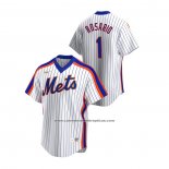 Camiseta Beisbol Hombre New York Mets Amed Rosario Cooperstown Collection Primera Blanco