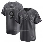 Camiseta Beisbol Hombre New York Mets Brandon Nimmo Limited Negro
