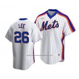 Camiseta Beisbol Hombre New York Mets Khalil Lee Cooperstown Collection Primera Blanco