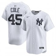 Camiseta Beisbol Hombre New York Yankees Gerrit Cole Limited Blanco