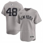 Camiseta Beisbol Hombre New York Yankees Paul Goldschmidt Segunda Limited Gris1