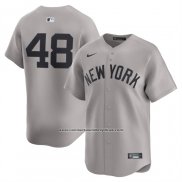 Camiseta Beisbol Hombre New York Yankees Paul Goldschmidt Segunda Limited Gris1