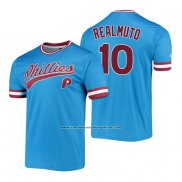 Camiseta Beisbol Hombre Philadelphia Phillies J.t. Realmuto Flex Base Gris