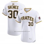 Camiseta Beisbol Hombre Pittsburgh Pirates Paul Skenes Home Awards Elite Blanco