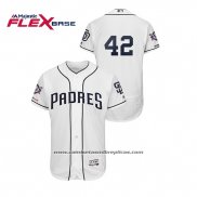 Camiseta Beisbol Hombre San Diego Padres 2019 Jackie Robinson Day Flex Base Blanco