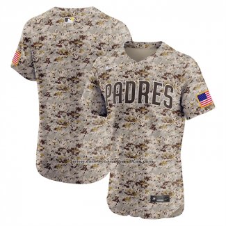 Camiseta Beisbol Hombre San Diego Padres Alterno 2 Elite Camuflaje