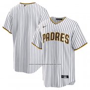 Camiseta Beisbol Hombre San Diego Padres Primera Replica Blanco