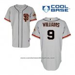 Camiseta Beisbol Hombre San Francisco Giants Matt Williams 9 Gris Alterno Cool Base