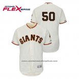 Camiseta Beisbol Hombre San Francisco Giants Ty Blach Autentico Flex Base Crema