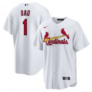 Camiseta Beisbol Hombre St. Louis Cardinals Primera Pick-A-Player Retired Roster Autentico Blanco