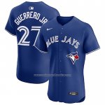 Camiseta Beisbol Hombre Toronto Blue Jays Vladimir Guerrero Jr. Alterno Elite Azul1