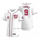 Camiseta Beisbol Hombre Washington Nationals Eric Thames Autentico Primera 2020 Blanco