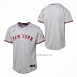 Camiseta Beisbol Nino New York Mets Segunda Limited Gris