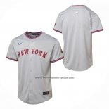 Camiseta Beisbol Nino New York Mets Segunda Limited Gris